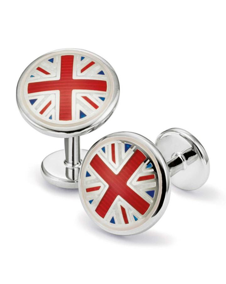 Charles Tyrwhitt Charles Tyrwhitt Union Jack Enamel Cufflinks
