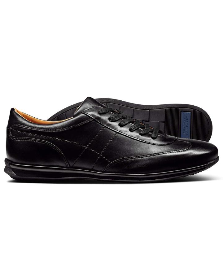  Black Business Casual Sneakers Size 11.5 By Charles Tyrwhitt