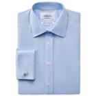 Charles Tyrwhitt Charles Tyrwhitt Sky Twill Puppytooth Non-iron Slim Fit Shirt (14.5 - 33)