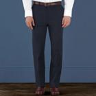 Charles Tyrwhitt Charles Tyrwhitt Indigo Slim Fit Cotton Flannel Herringbone Tailored Pants Size W42 L32