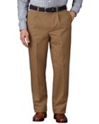 Charles Tyrwhitt Camel Classic Fit Single Pleat Non-iron Cotton Chino Pants Size W32 L30 By Charles Tyrwhitt
