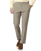  Natural Panama Slim Fit British Suit Wool Pants Size W32 L34 By Charles Tyrwhitt