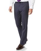  Airforce Stripe Slim Fit Panama Business Suit Wool Pants Size W30 L32 By Charles Tyrwhitt