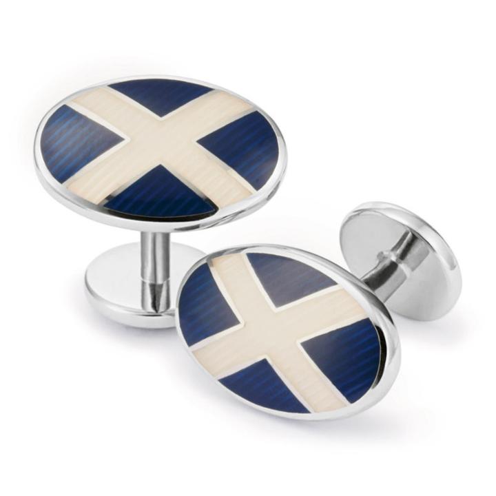 Charles Tyrwhitt Charles Tyrwhitt Enamel St Andrews Cross Cuff Links