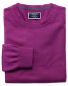 Charles Tyrwhitt Berry Merino Wool Crew Neck Sweater Size Large By Charles Tyrwhitt