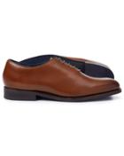  Brown Goodyear Welted Wholecut Performance Shoes Size 11.5 By Charles Tyrwhitt