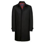 Charles Tyrwhitt Charles Tyrwhitt Black Classic Fit Essential Raincoat (36)