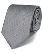 Charles Tyrwhitt Silver Silk Classic Plain Tie By Charles Tyrwhitt