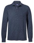 Charles Tyrwhitt Denim Blue Long Sleeve Cotton Polo Size Xs By Charles Tyrwhitt