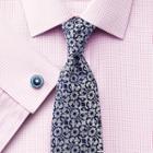 Charles Tyrwhitt Charles Tyrwhitt Navy Silk Luxury Floral Tie