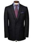  Charcoal Slim Fit Business Suit Wool Jacket Size 36 By Charles Tyrwhitt