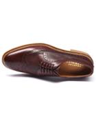Charles Tyrwhitt Burgundy Eastcott Wing Tip Brogue Derby Shoes Size 14 By Charles Tyrwhitt