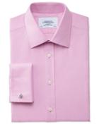 Charles Tyrwhitt Charles Tyrwhitt Extra Slim Fit Egyptian Cotton Cavalry Twill Pink Dress Shirt Size 14.5/32