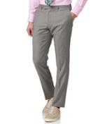  Silver Slim Fit Italian Suit Wool Pants Size W30 L32 By Charles Tyrwhitt
