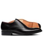  Black Made In England Oxford Brogue Flex Sole Shoes Size 11 By Charles Tyrwhitt