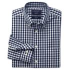 Charles Tyrwhitt Charles Tyrwhitt Navy Gingham Non-iron Slim Fit Shirt (xxl)