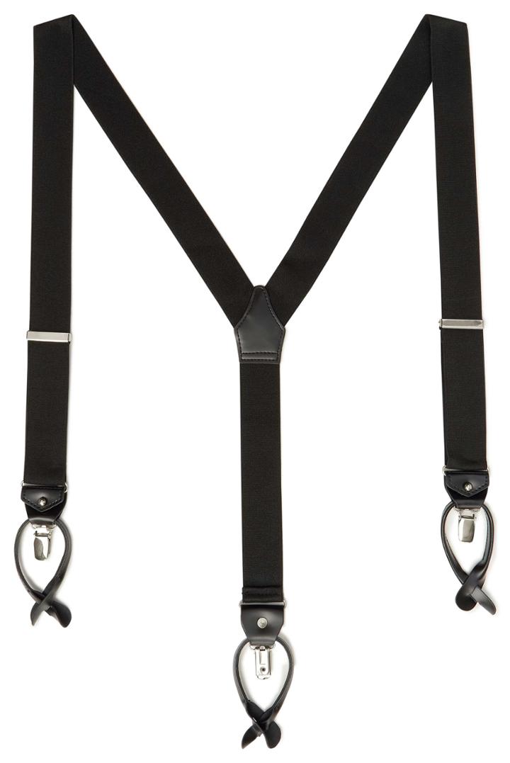  Black Combination Suspenders By Charles Tyrwhitt