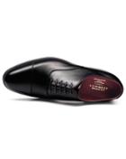 Charles Tyrwhitt Black Calf Leather Toe Cap Oxford Shoe Size 11 By Charles Tyrwhitt