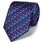 Charles Tyrwhitt Charles Tyrwhitt Luxury Blue Multi Diamond Jermyn Street Geometric Tie