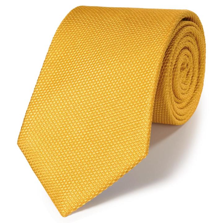 Charles Tyrwhitt Charles Tyrwhitt Classic Plain Gold Tie