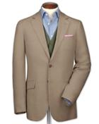 Charles Tyrwhitt Charles Tyrwhitt Slim Fit Beige Linen Linen Jacket Size 44