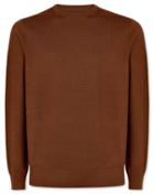  Brown Merino Crew Neck 100percent Merino Wool Sweater Size Large By Charles Tyrwhitt