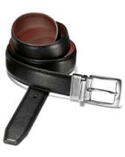  Black And Tan Leather Reversible Belt Size 34 By Charles Tyrwhitt