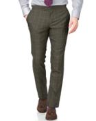 Charles Tyrwhitt Charles Tyrwhitt Khaki Slim Fit Thornproof Luxury Suit Wool Pants Size W30 L38