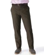 Charles Tyrwhitt Charles Tyrwhitt Brown Slim Fit Prince Of Wales Check Stretch Cotton Tailored Pants Size W30 L32