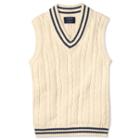 Charles Tyrwhitt Charles Tyrwhitt Cream Cricket Vest (l)