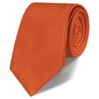 Charles Tyrwhitt Charles Tyrwhitt Classic Plain Orange Tie