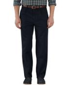 Charles Tyrwhitt Charles Tyrwhitt Navy Classic Fit Single Pleat Cotton Chino Pants Size W30 L38