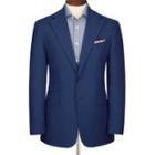 Charles Tyrwhitt Cobalt Blue Slim Fit Wentworth Basket Weave Suit Wool Jacket Size 40 By Charles Tyrwhitt