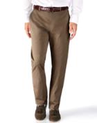 Charles Tyrwhitt Charles Tyrwhitt Tan Slim Fit Stretch Cavalry Twill Chinos