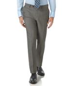  Grey Slim Fit Italian Wool Luxury Suit Pants Size W36 L32 By Charles Tyrwhitt