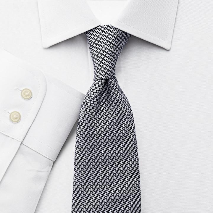 Charles Tyrwhitt Charles Tyrwhitt Classic Fit Ottoman White Shirt
