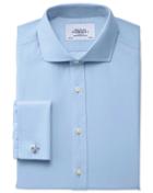 Charles Tyrwhitt Charles Tyrwhitt Classic Fit Cutaway Collar Non-iron Twill Sky Shirt