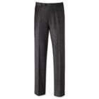 Charles Tyrwhitt Grey Classic Fit Flannel Wool Tailored Pants Size W34 L32 By Charles Tyrwhitt