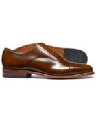  Tan Highshine Goodyear Welted Oxford Toe Cap Shoe Size 13 By Charles Tyrwhitt