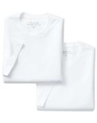 Charles Tyrwhitt 2 Pack White Cotton T-casual Shirts Size Large By Charles Tyrwhitt