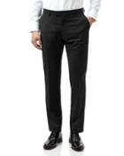  Black Extra Slim Fit Italian Natural Stretch Suit Trouser Size W30 L32 By Charles Tyrwhitt