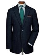 Charles Tyrwhitt Charles Tyrwhitt Classic Fit Blue Tweed Wool Jacket Size 38