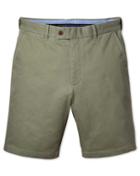  Light Green Slim Fit Chino Cotton Shorts Size 32 By Charles Tyrwhitt