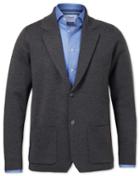  Charcoal Merino Wool Blazer Size Medium By Charles Tyrwhitt