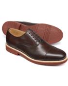 Charles Tyrwhitt Brown Oxford Shoe Size 11.5 By Charles Tyrwhitt