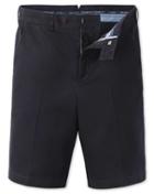 Charles Tyrwhitt Navy Single Pleat Chino Cotton Shorts Size 30 By Charles Tyrwhitt