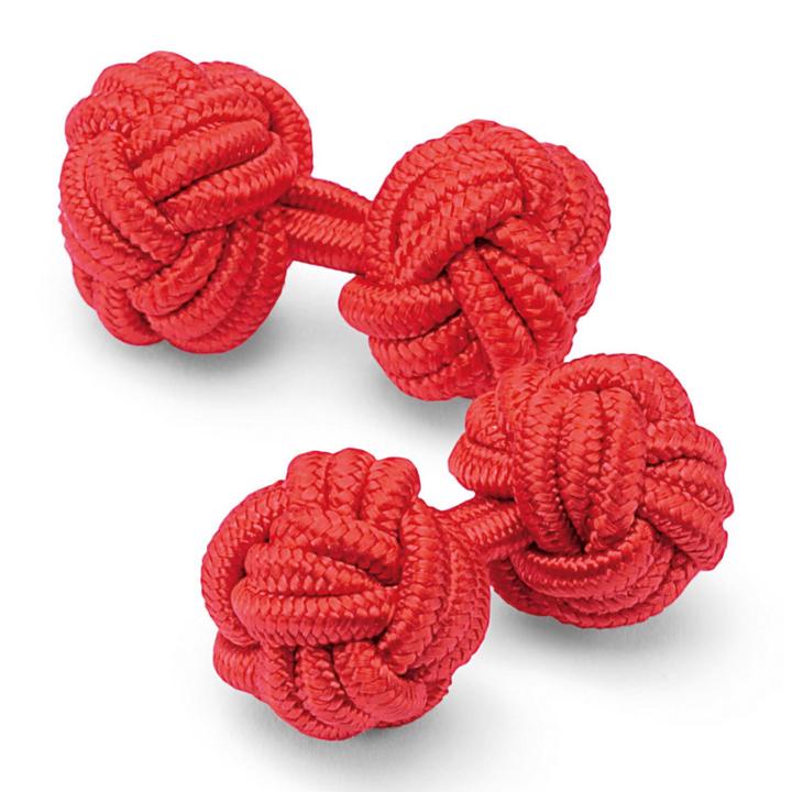 Charles Tyrwhitt Charles Tyrwhitt Red Cuff Knot Cuff Links