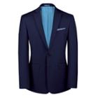 Charles Tyrwhitt Charles Tyrwhitt Royal Blue Clarendon Twill Slim Fit Business Suit Jacket (38 Long)
