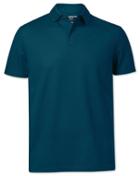  Teal Aircool Cotton Polo Size Large By Charles Tyrwhitt