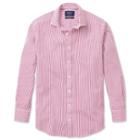 Charles Tyrwhitt Charles Tyrwhitt Pink Stripe Seersucker Slim Fit Shirt (l)